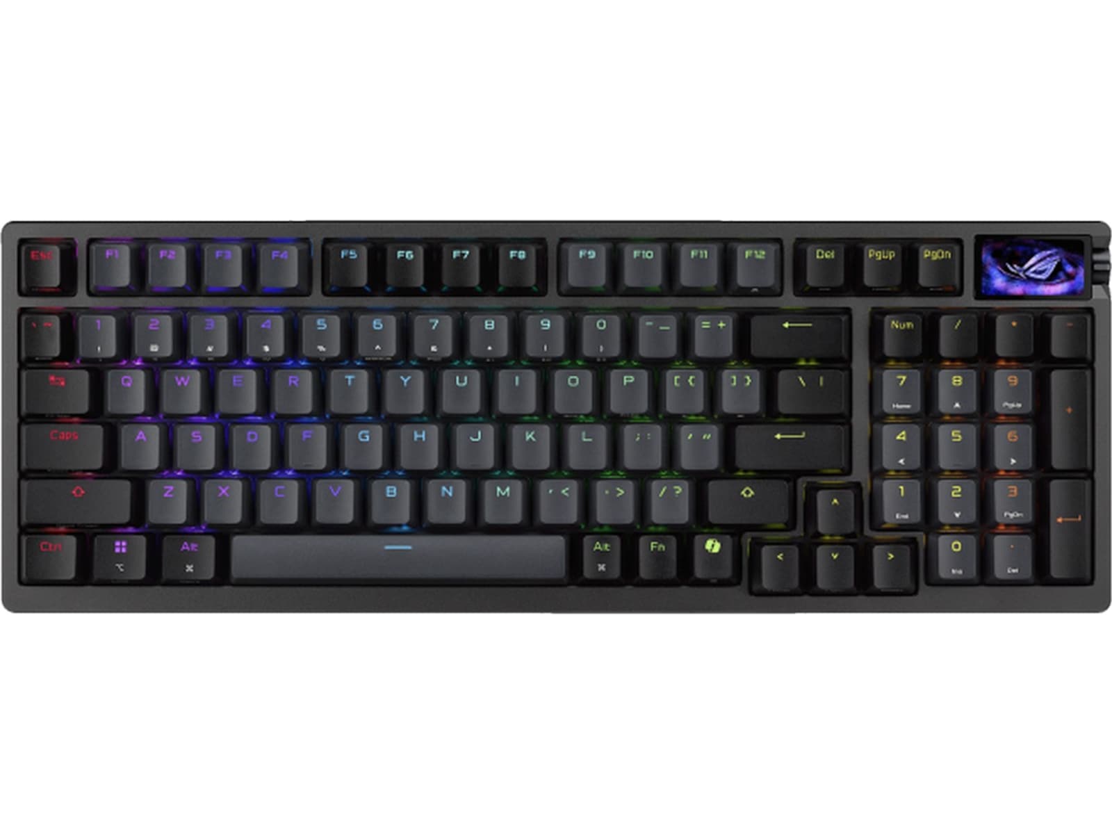 Asus ROG Azoth 96 HE trådlöst gamingtangentbord (svart) Gamingtangentbord