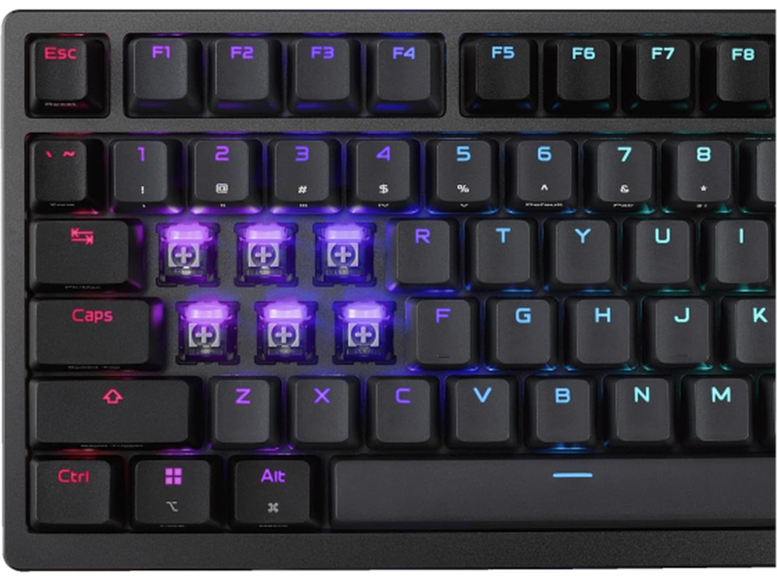 Asus ROG Azoth 96 HE trådlöst gamingtangentbord (svart) Gamingtangentbord