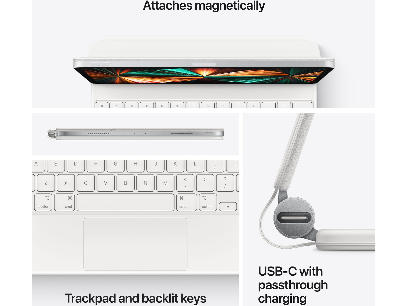 Apple iPad Pro 11" Magic Keyboard 11 (svart) -B-Grade Demo övrigt i datorer