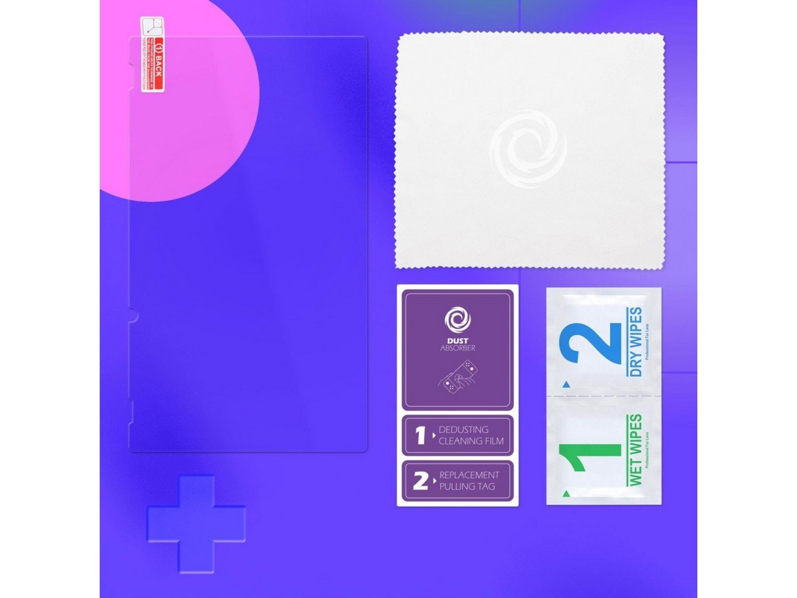 Oniverse Anti-Bluelight skärmskydd Nintendo Switch 2 Tillbehör till spelkonsoler