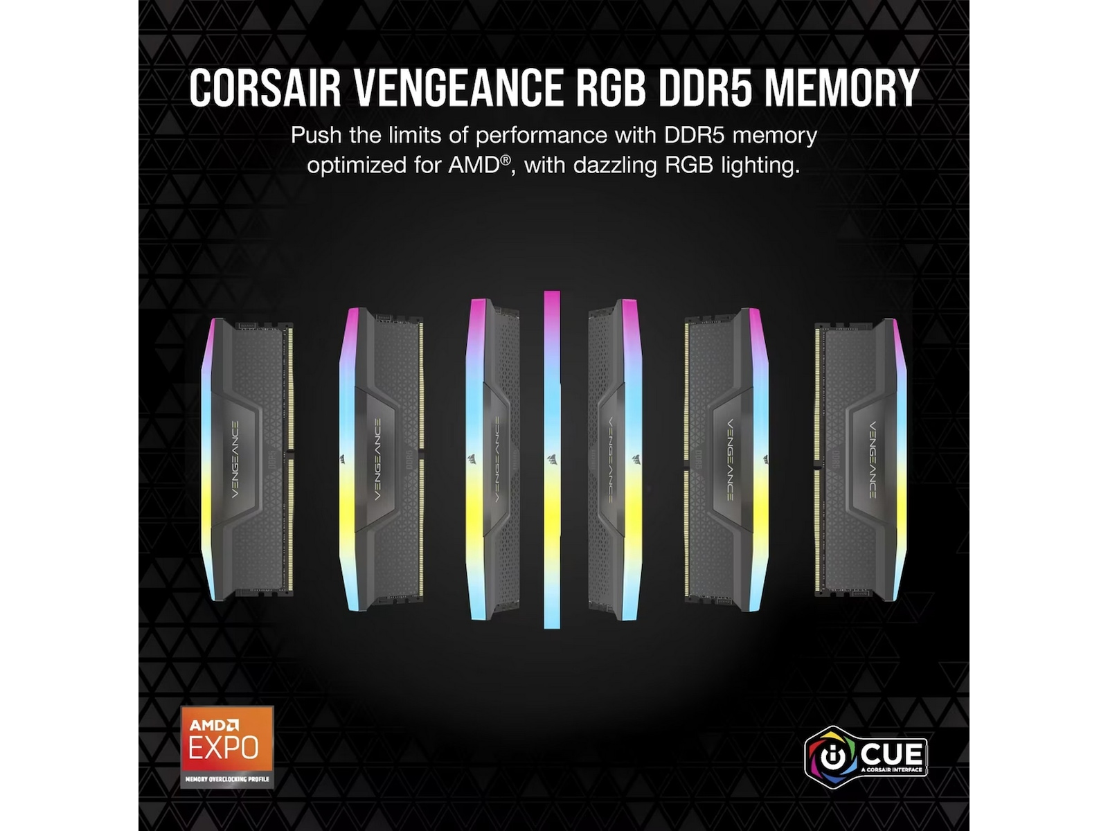 Corsair Vengeance RGB DDR5 6000MHz 64GB Minne