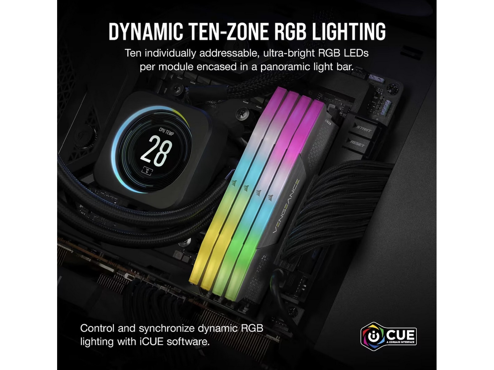 Corsair Vengeance RGB DDR5 6000MHz 64GB Minne