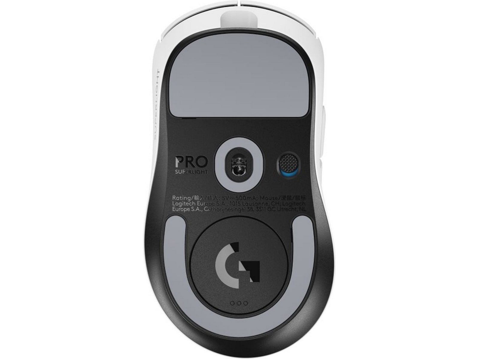 Logitech Pro X Superlight 2 DEX Trådlös Gamingmus (vit) Gamingmus