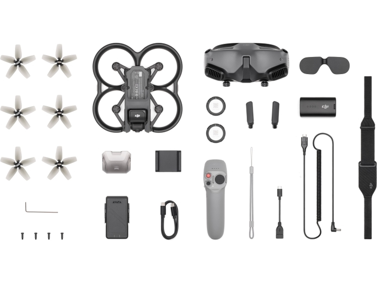 DJI Avata 2 Pro-View Combo -B-Grade Demo hem & hushåll