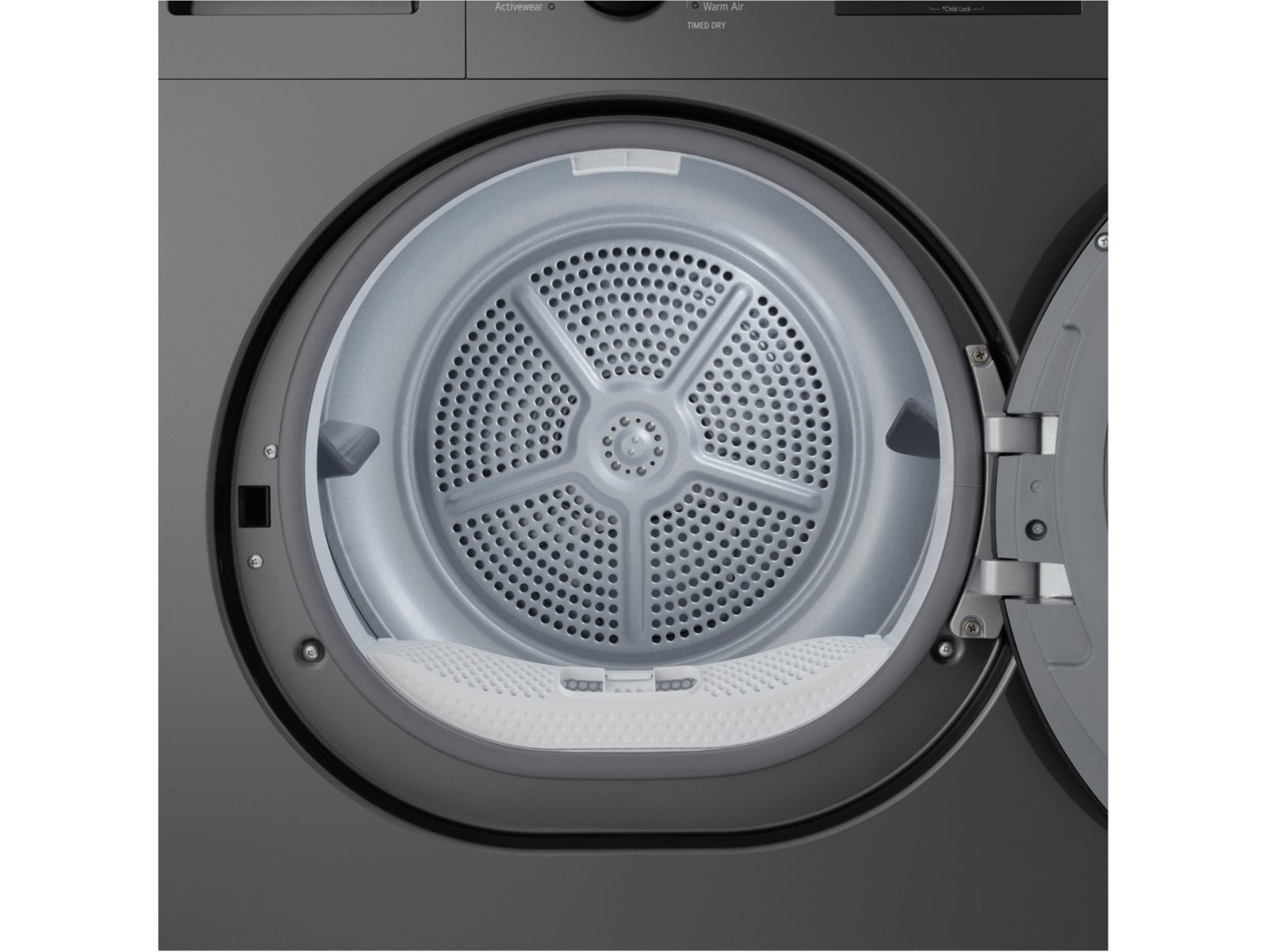 LG F4A1009NDK tvättmaskin (mörk silver) + torktumlare Tvättmaskin