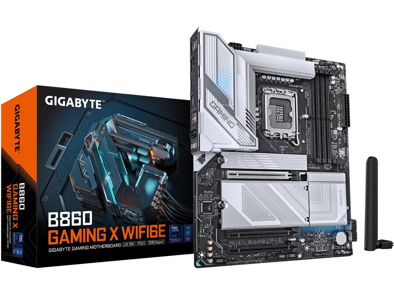 Gigabyte B860 GAMING X WIFI6E Moderkort Intel Socket
