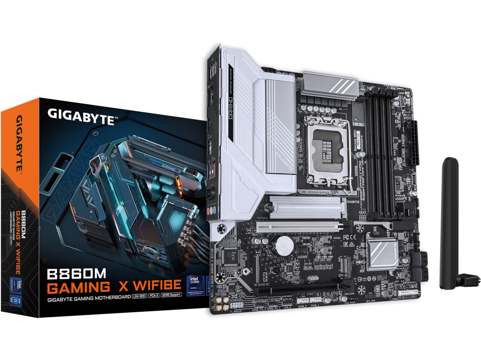 Gigabyte B860M GAMING X WIFI6E moderkort Intel Socket