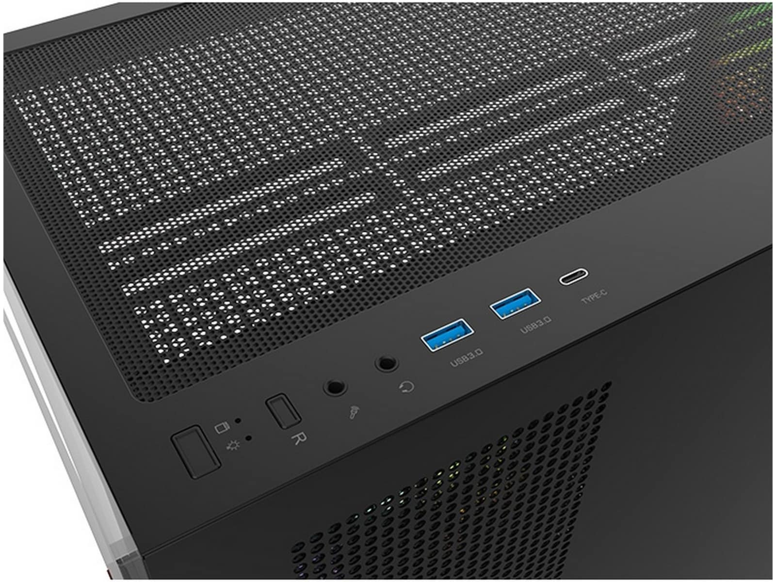 Thermaltake View 270 Plus WS ARGB Mid Tower (svart) Midi tower