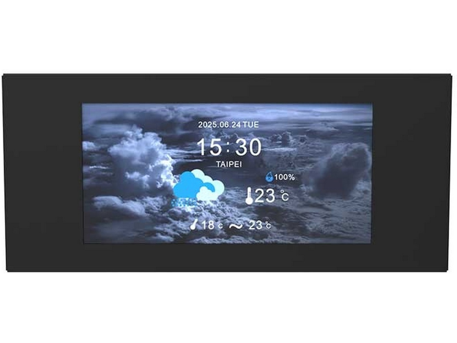 Thermaltake 6,0" LCD-panelkit för View 600 TG (svart) Tillbehör