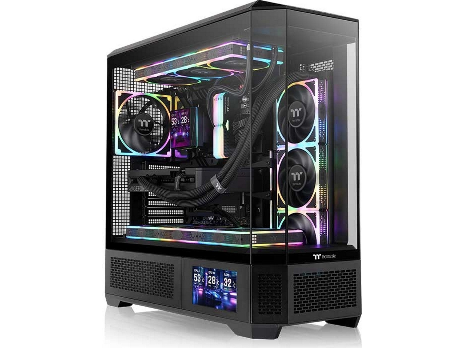 Thermaltake 6,0" LCD-panelkit för View 600 TG (svart) Tillbehör