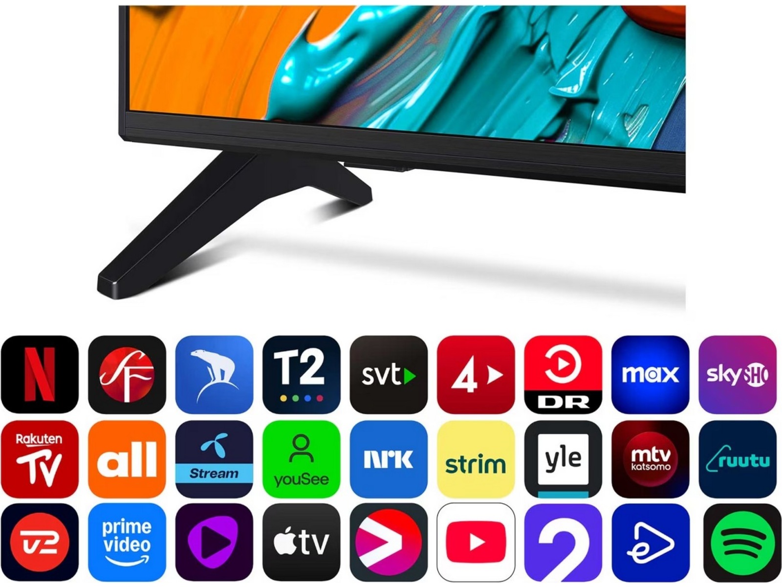 LG 65'' QNED7E AI 4k Smart TV 65QNED7EA6B (2025) 60 - 69 tums TV