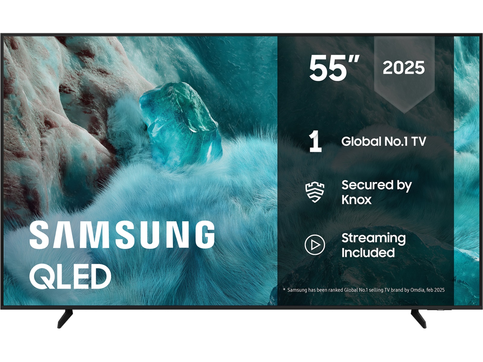Samsung 55" Q7FA QLED 4K Smart TV (2025) + soundbar 50 - 59 tums TV