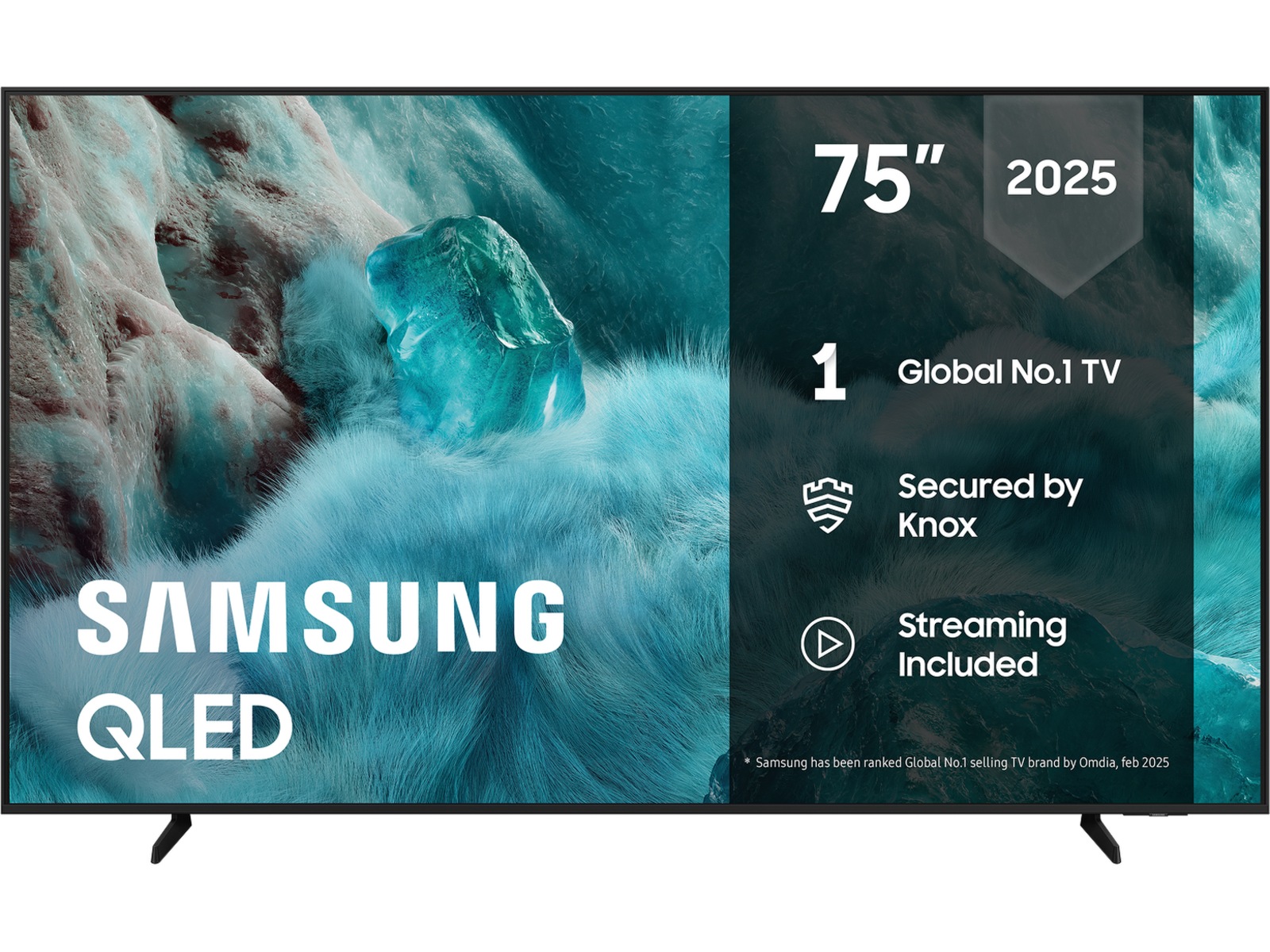 Samsung 75" Q7FA QLED 4K Smart TV (2025) + soundbar 50 - 59 tums TV
