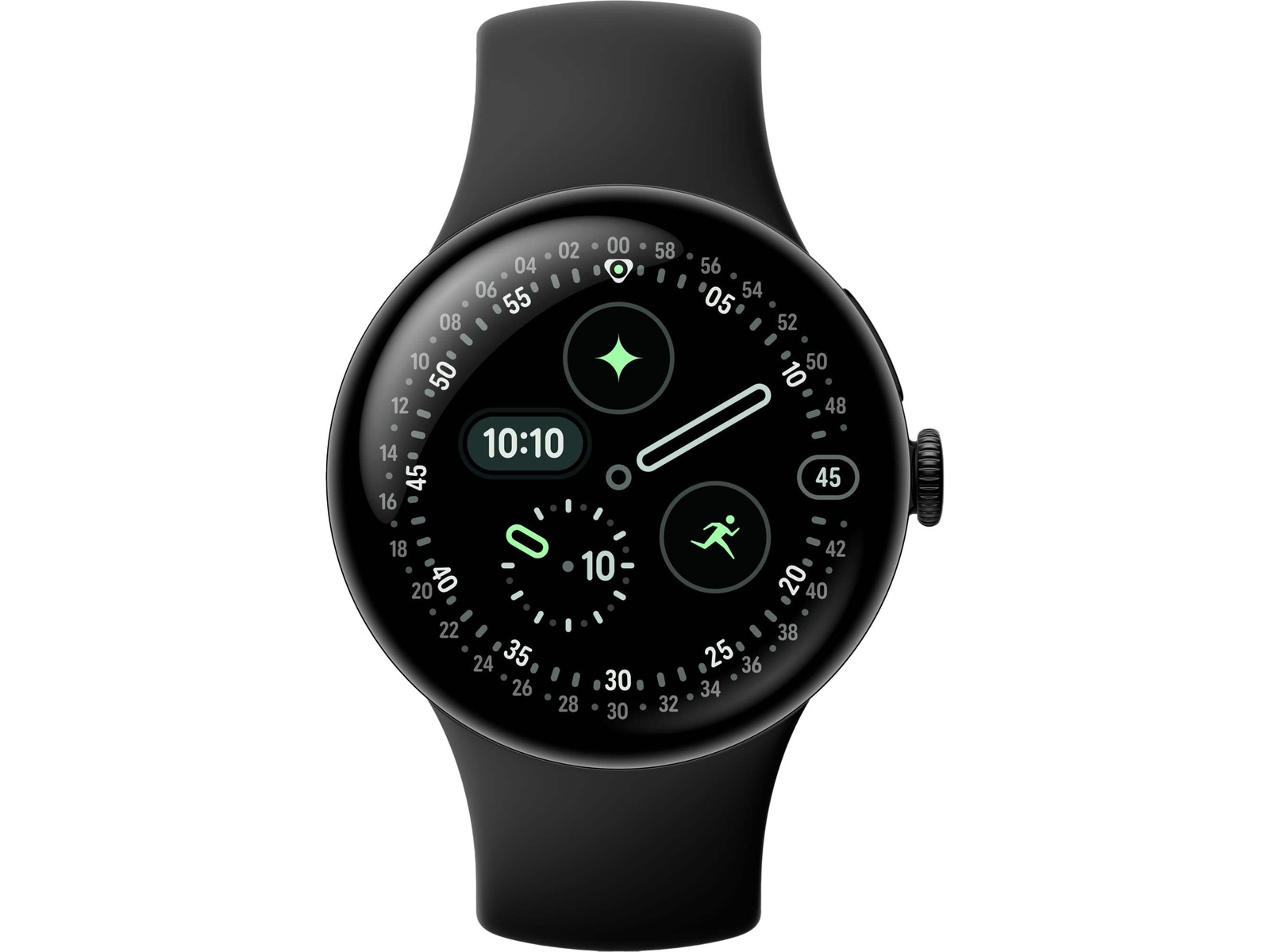 Google Pixel Watch 4 41mm WiFi (svart) -B-Grade Demo watches
