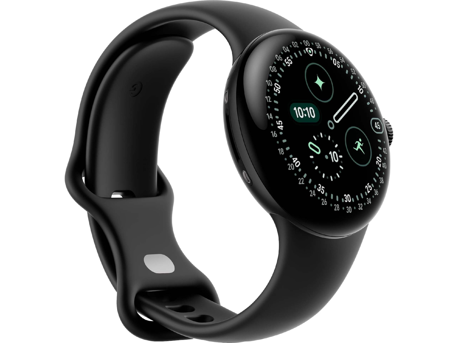 Google Pixel Watch 4 41mm WiFi (svart) -B-Grade Demo watches