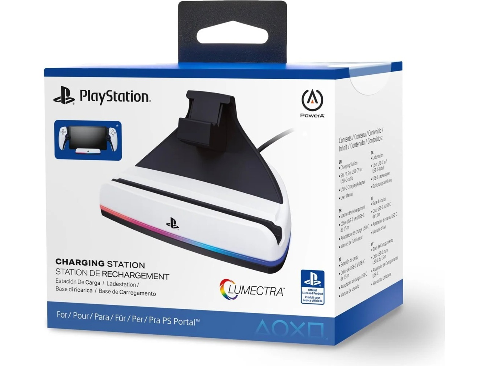 PowerA laddningsstation för PlayStation Portal Tillbehör till spelkonsoler