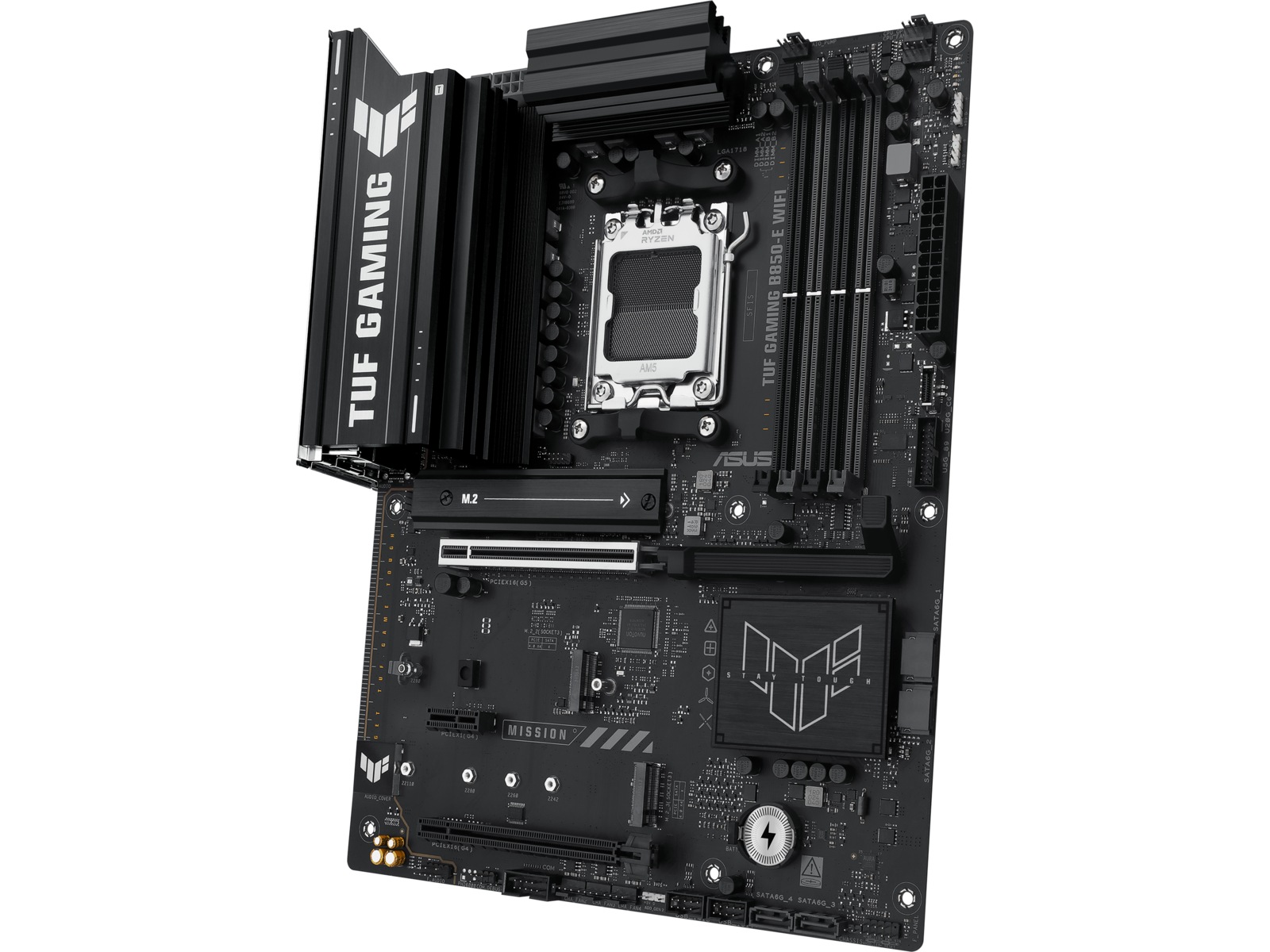ASUS TUF GAMING B850-E moderkort WIFI -B-Grade Demo moderkort