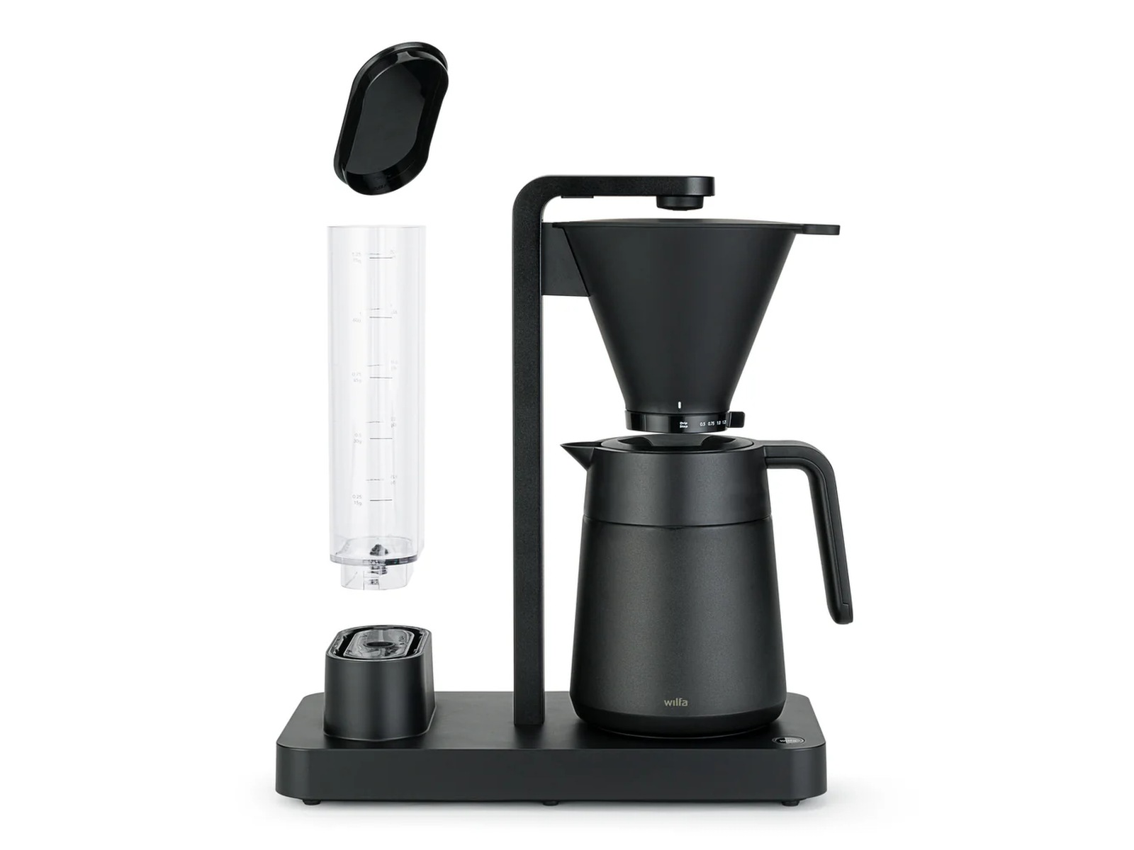 Wilfa Performance Thermo CM9B-T125 Kaffebryggare + mjölkskummare Kaffebryggare