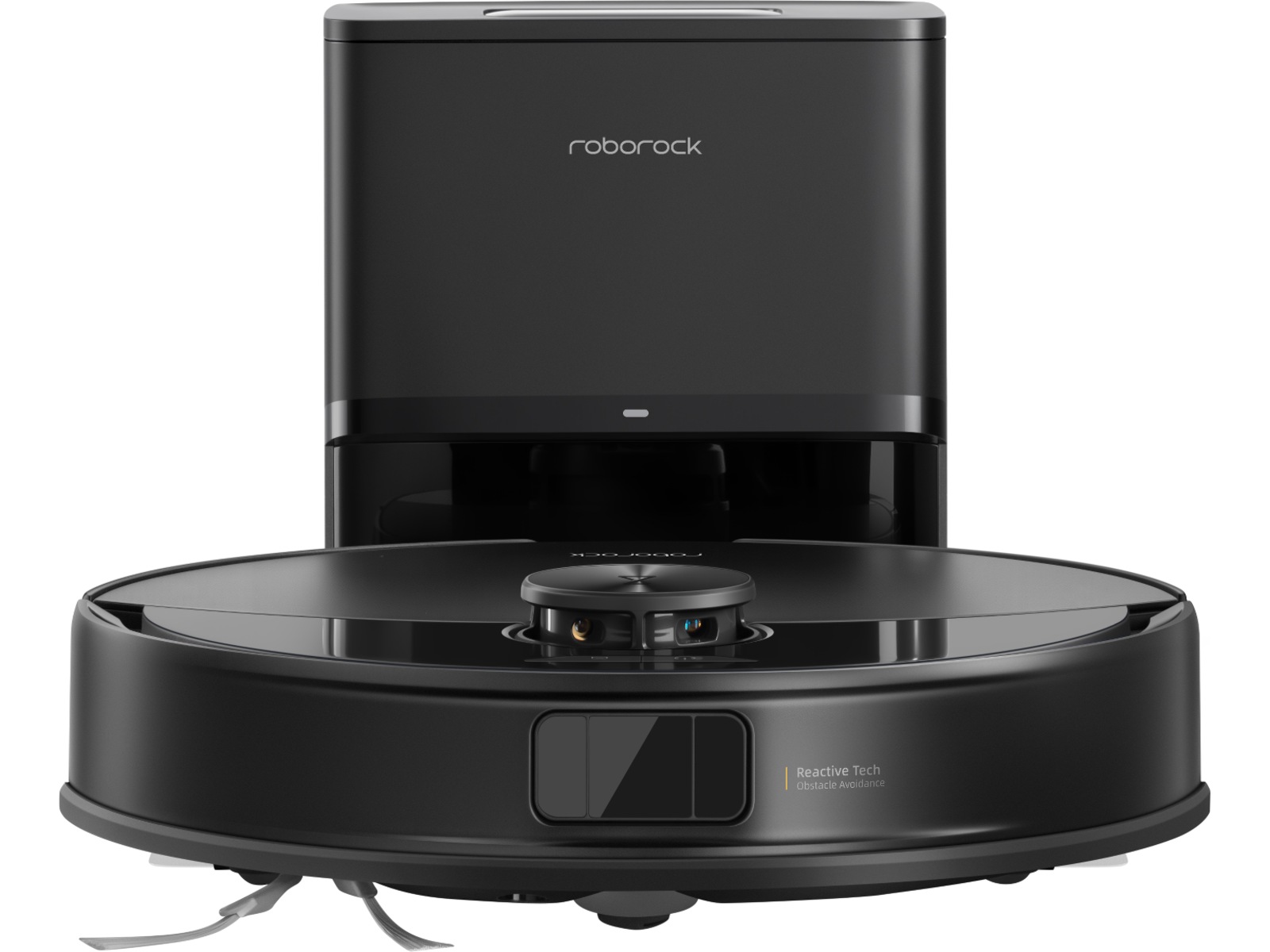 Roborock Q10 VF+ Robotdammsugare (svart) + dammpåsar Robotdammsugare