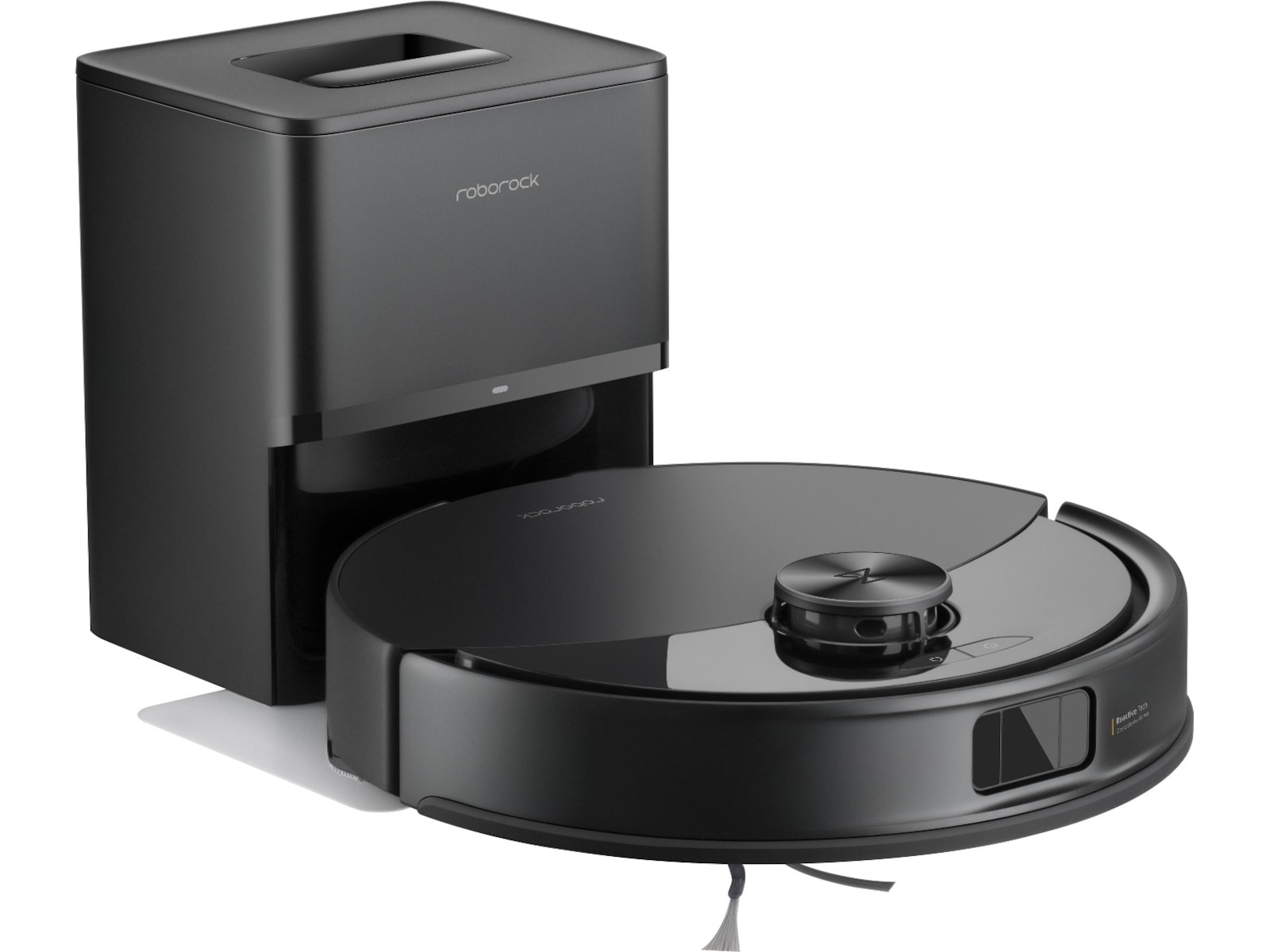 Roborock Q10 VF+ Robotdammsugare (svart) + dammpåsar Robotdammsugare