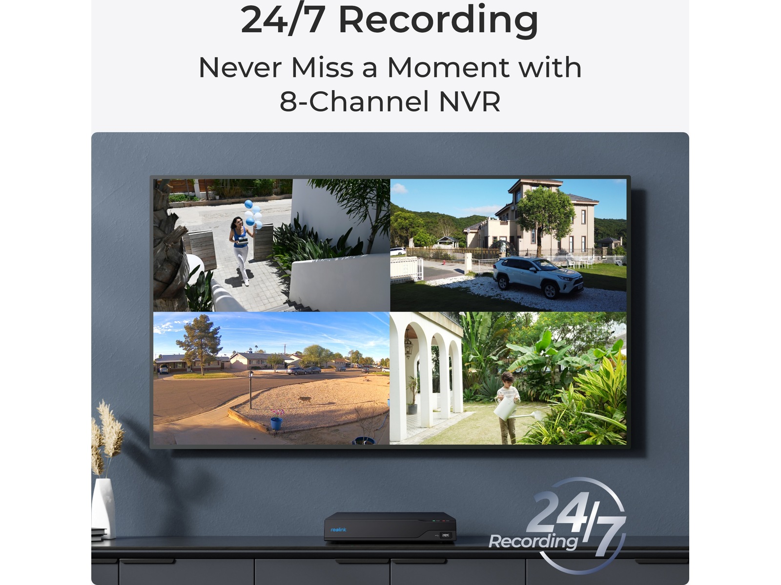 Reolink NVS8-5MD4 övervakningssystem Övervakningskamera