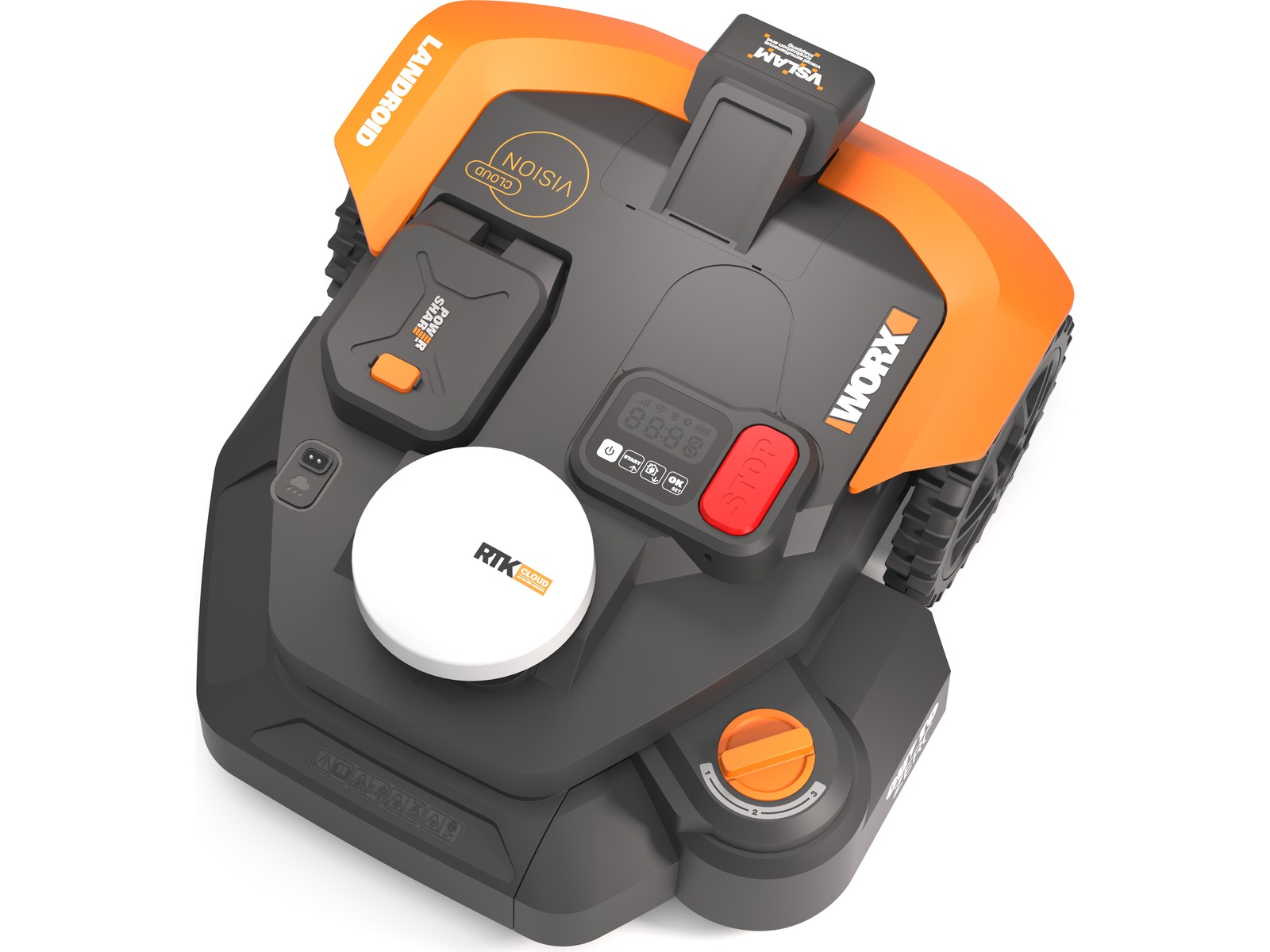 Worx WR318E Landroid Vision Cloud 1800m² Robotgräsklippare