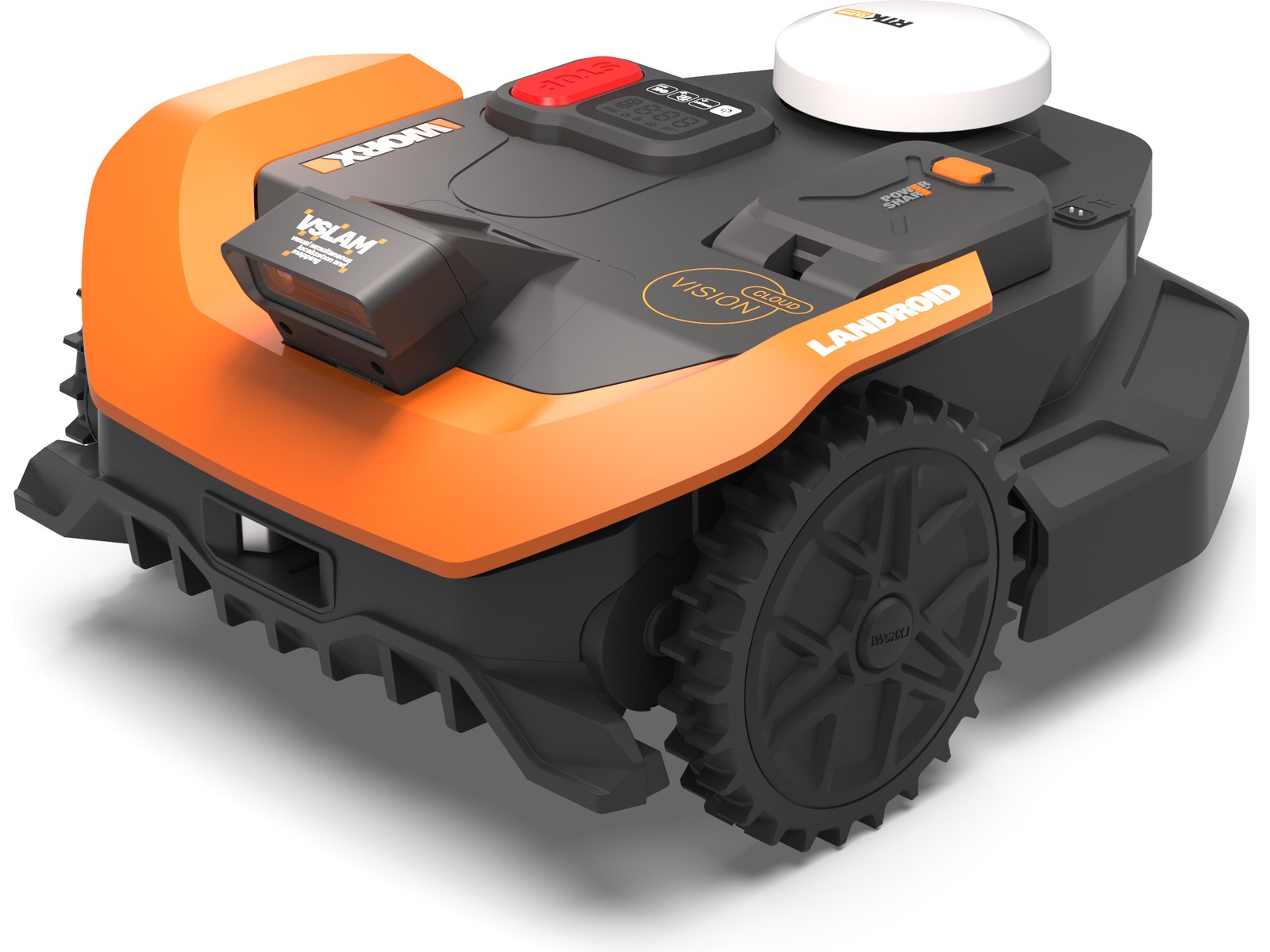 Worx WR318E Landroid Vision Cloud 1800m² Robotgräsklippare
