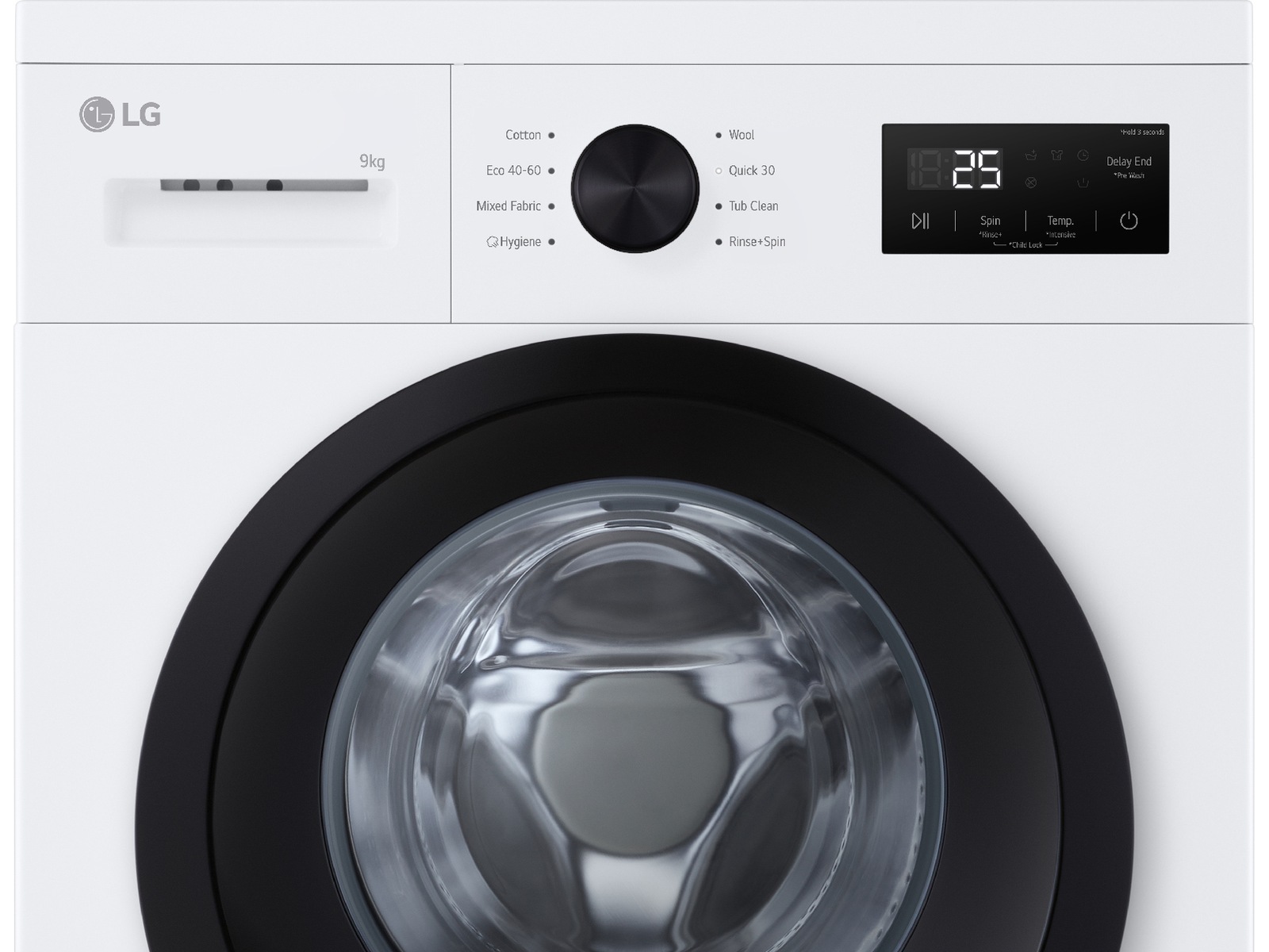 LG F4A1009NWKB tvättmaskin (vit) + torktumlare Tvättmaskin