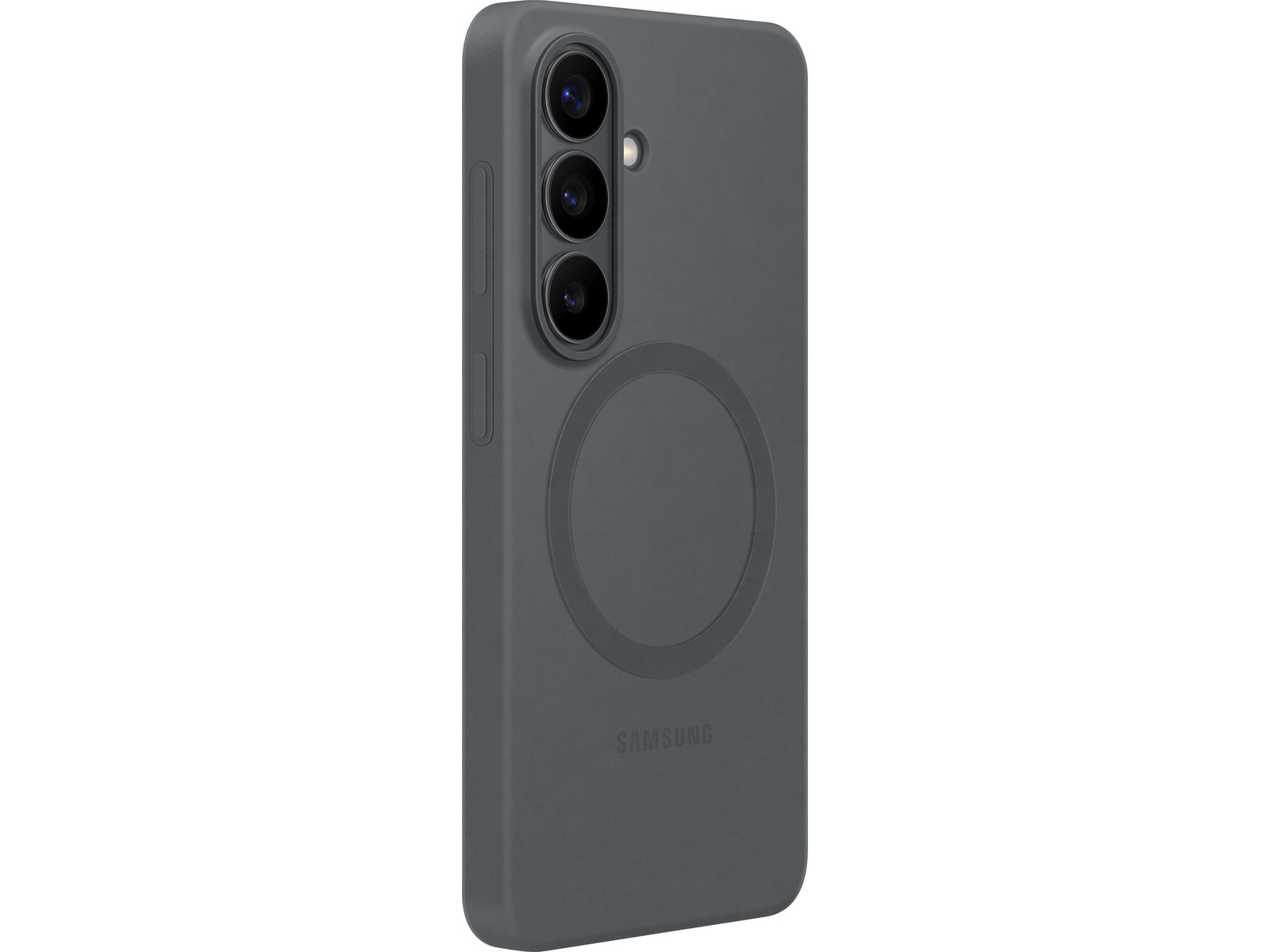 Samsung Galaxy S26 magnetiskt silikonfodral (svart) Mobilskal