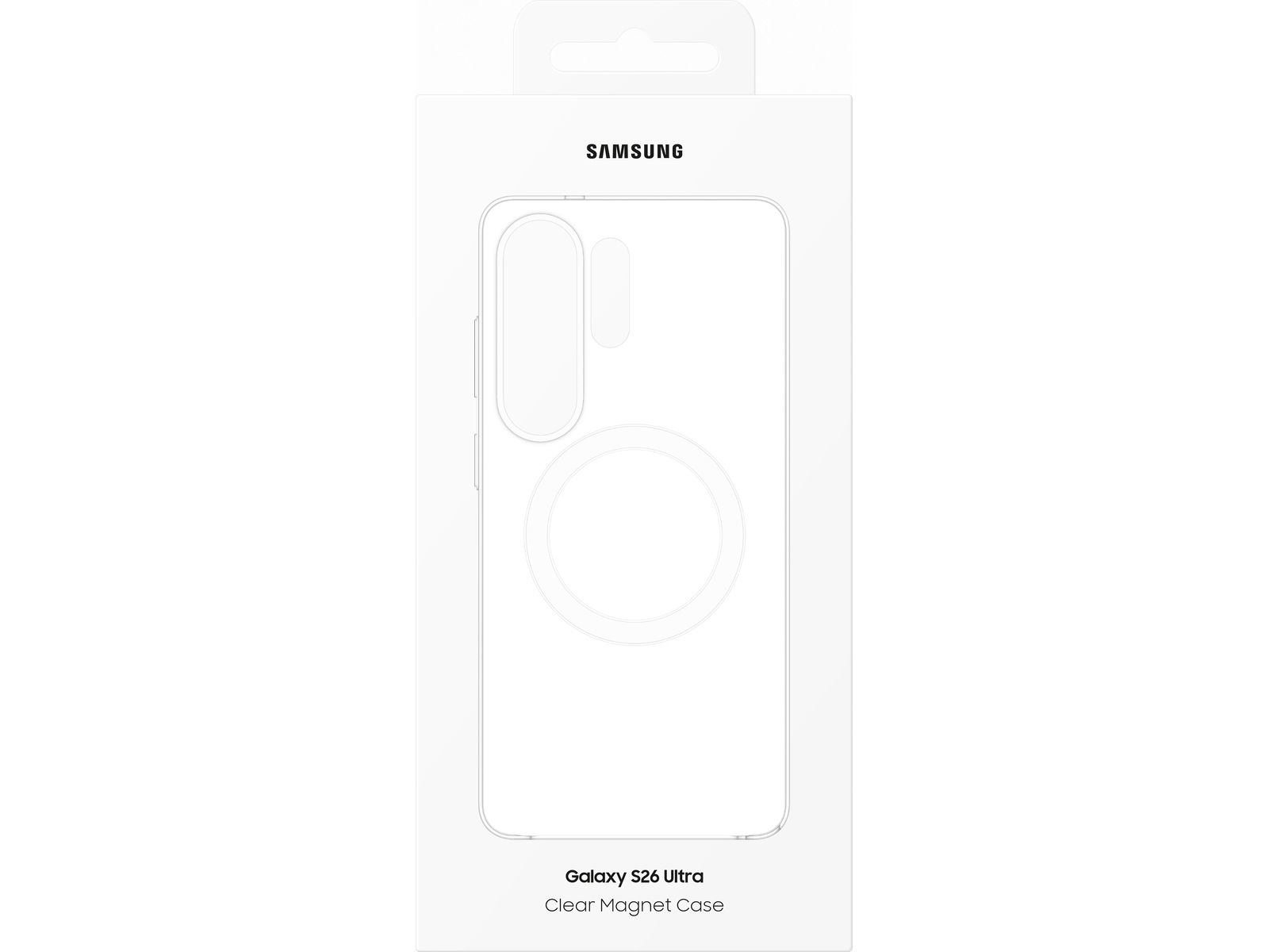 Samsung Galaxy S26 Ultra Clear Magnet Case (genomskinligt) Mobilskal