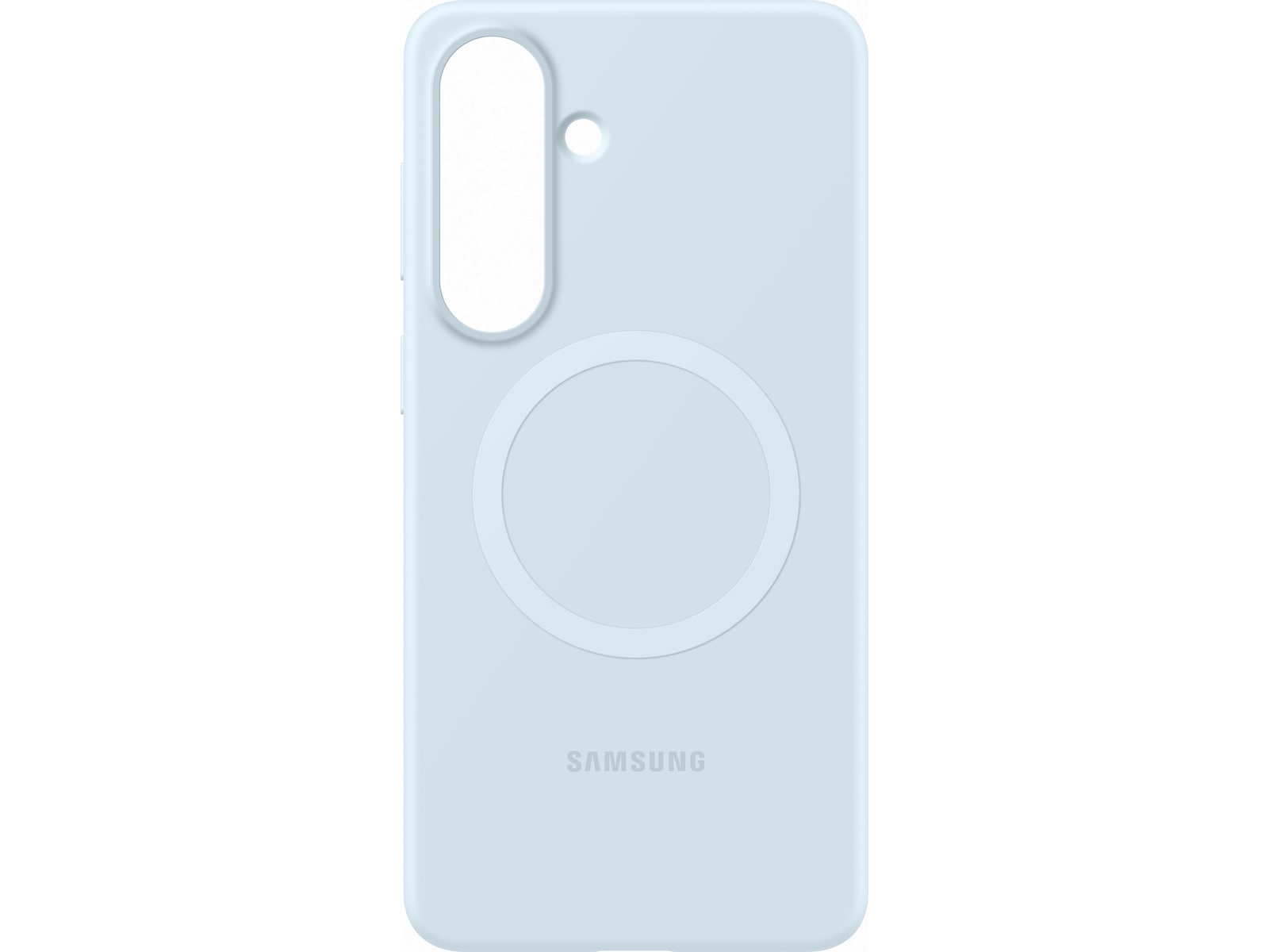 Samsung Galaxy S26+ Magnet silikonfodral (light blue) Mobilskal