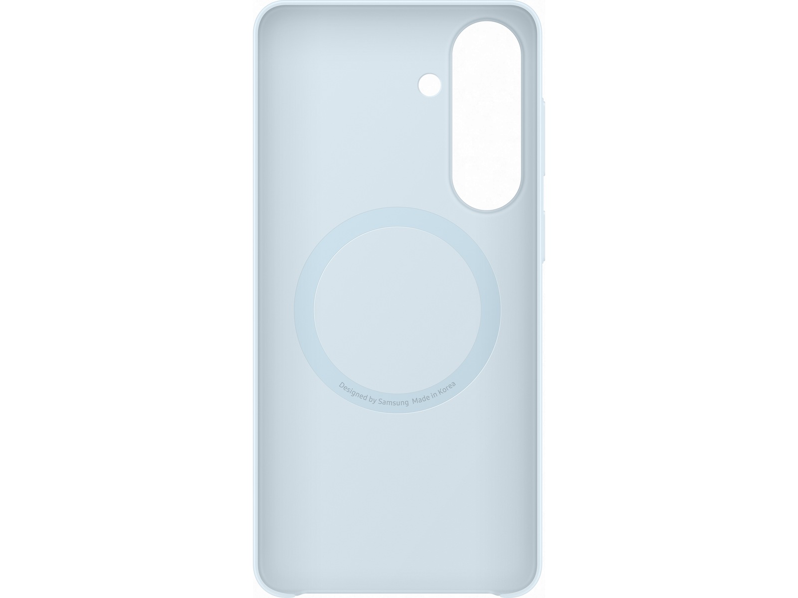 Samsung Galaxy S26+ Slim Magnet Case (ljusblå) Mobilskal