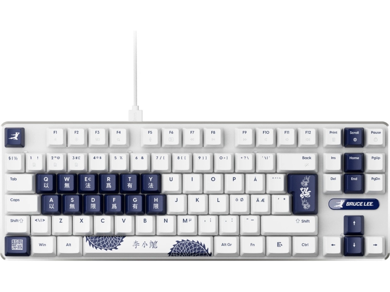 Pulsar PCMK 3 HE TKL Bruce Lee 85th Ed gamingtangentbord Gamingtangentbord