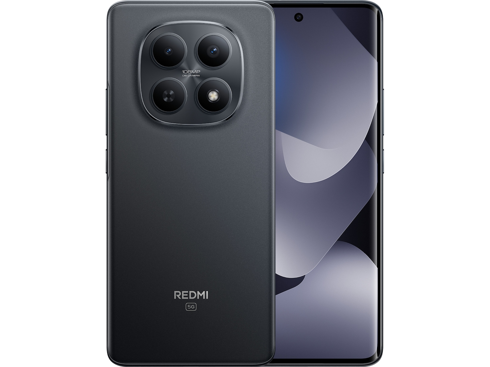 Xiaomi Redmi Note 15 5G 128GB (svart) Mobiltelefoner