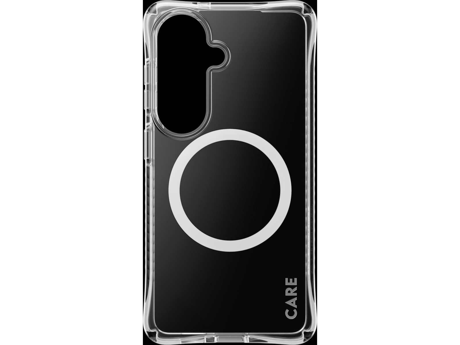 PanzerGlass CARE Galaxy S26 Samba Hardcase fodral (genomskinligt/vitt) Mobilskal