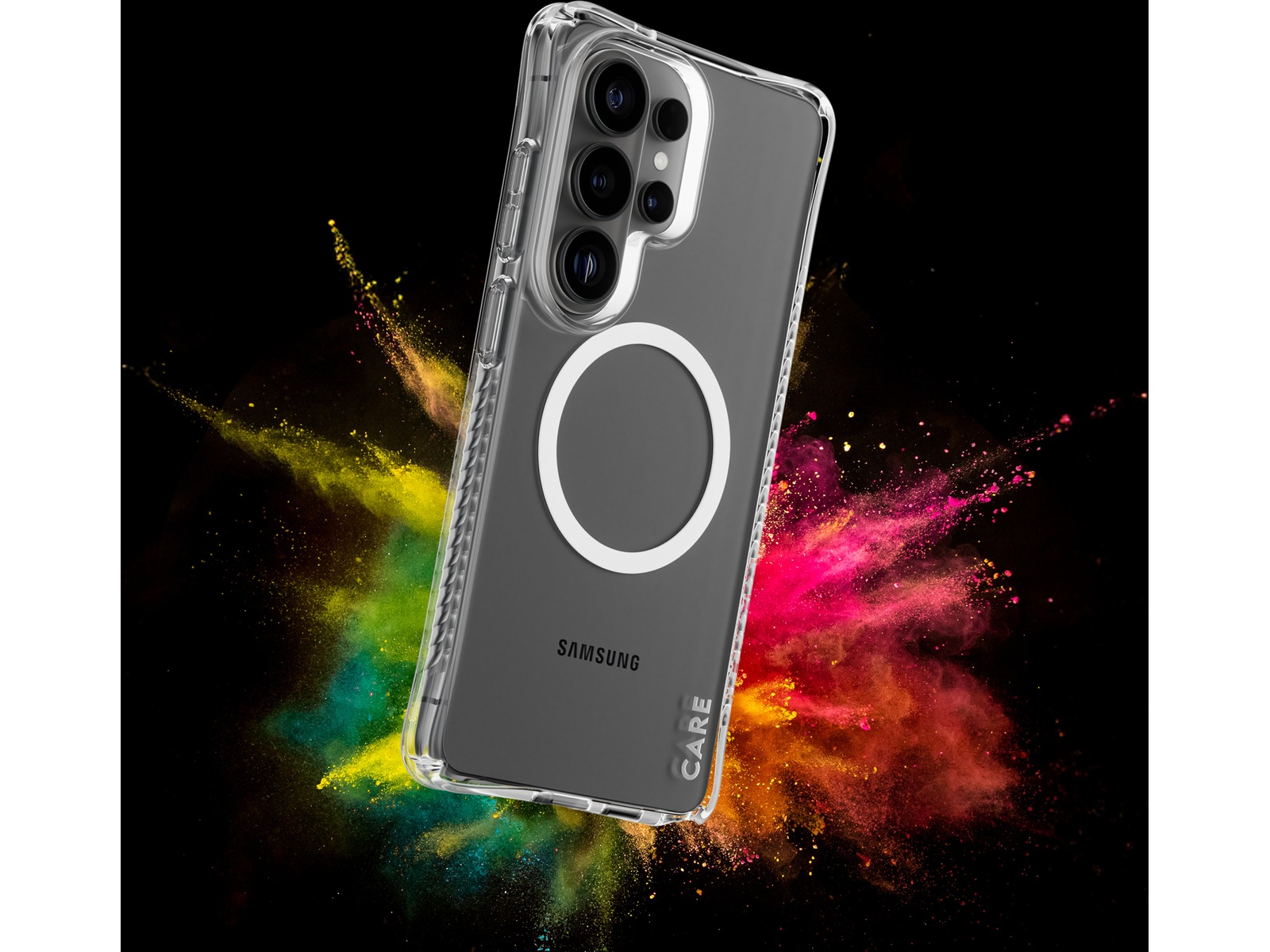 PanzerGlass CARE Galaxy S26 Ultra Samba Hardcase fodral (genomskinligt) Mobilskal
