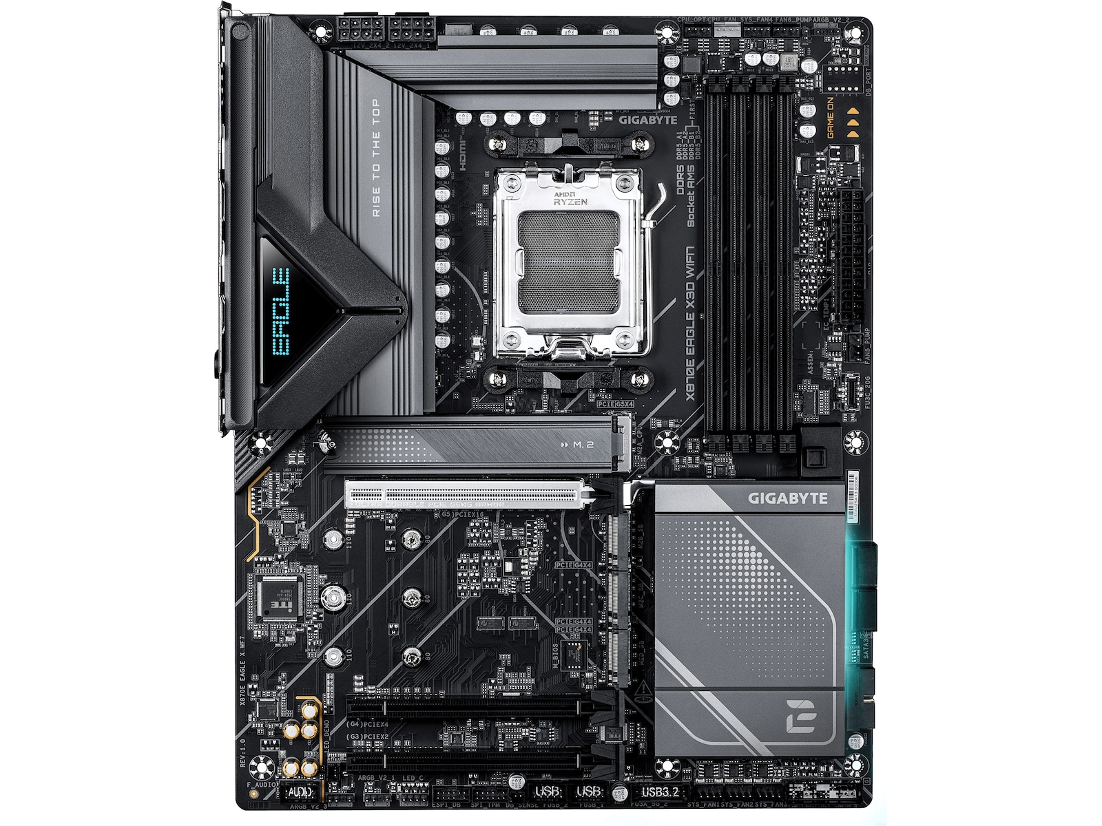 Gigabyte X870E EAGLE X3D moderkort WIFI7 AMD Socket