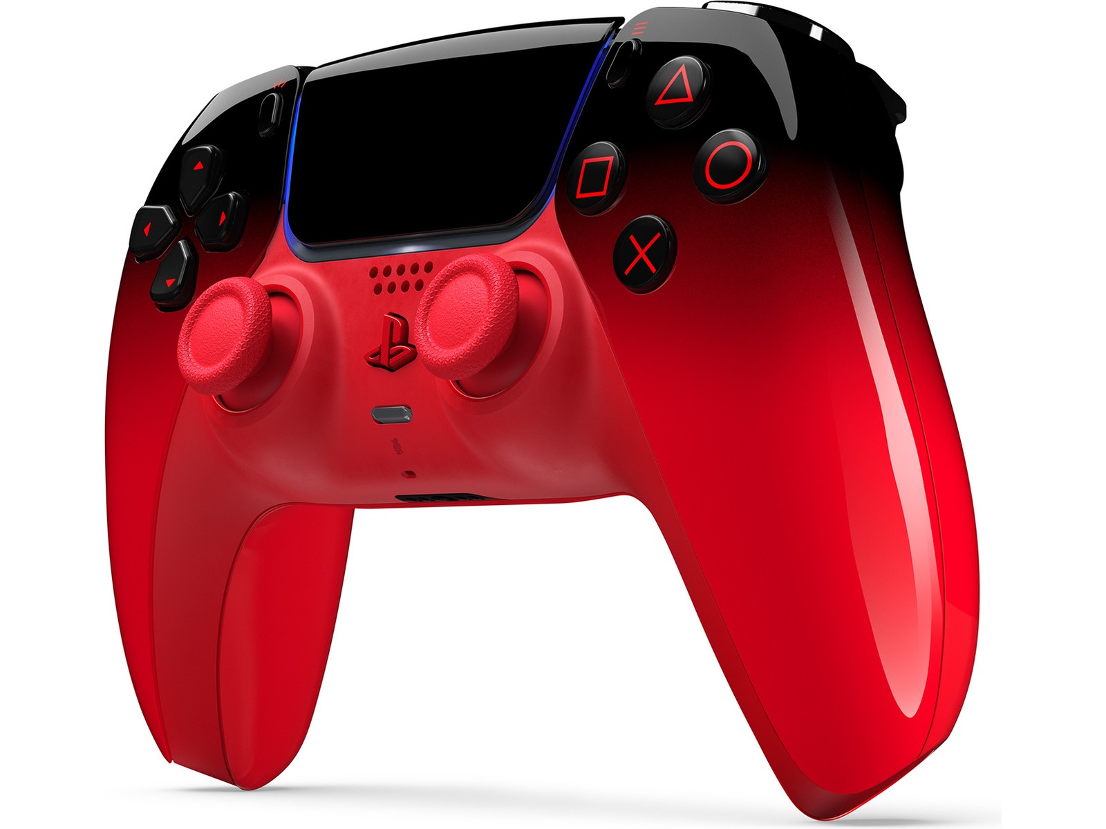 PlayStation 5 DualSense Kontroller (Techno Red) Tillbehör till spelkonsoler