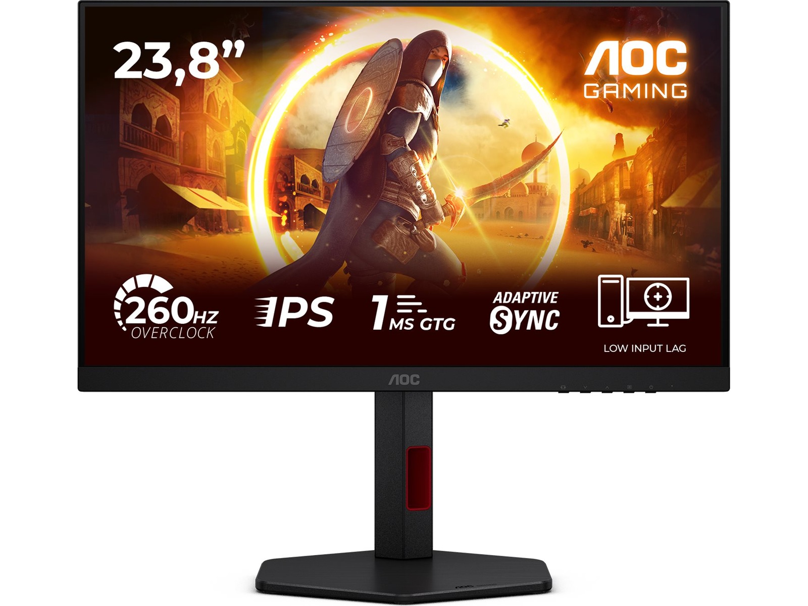 AOC 24" gamingskärm 24G4ZR Gamingskärmar