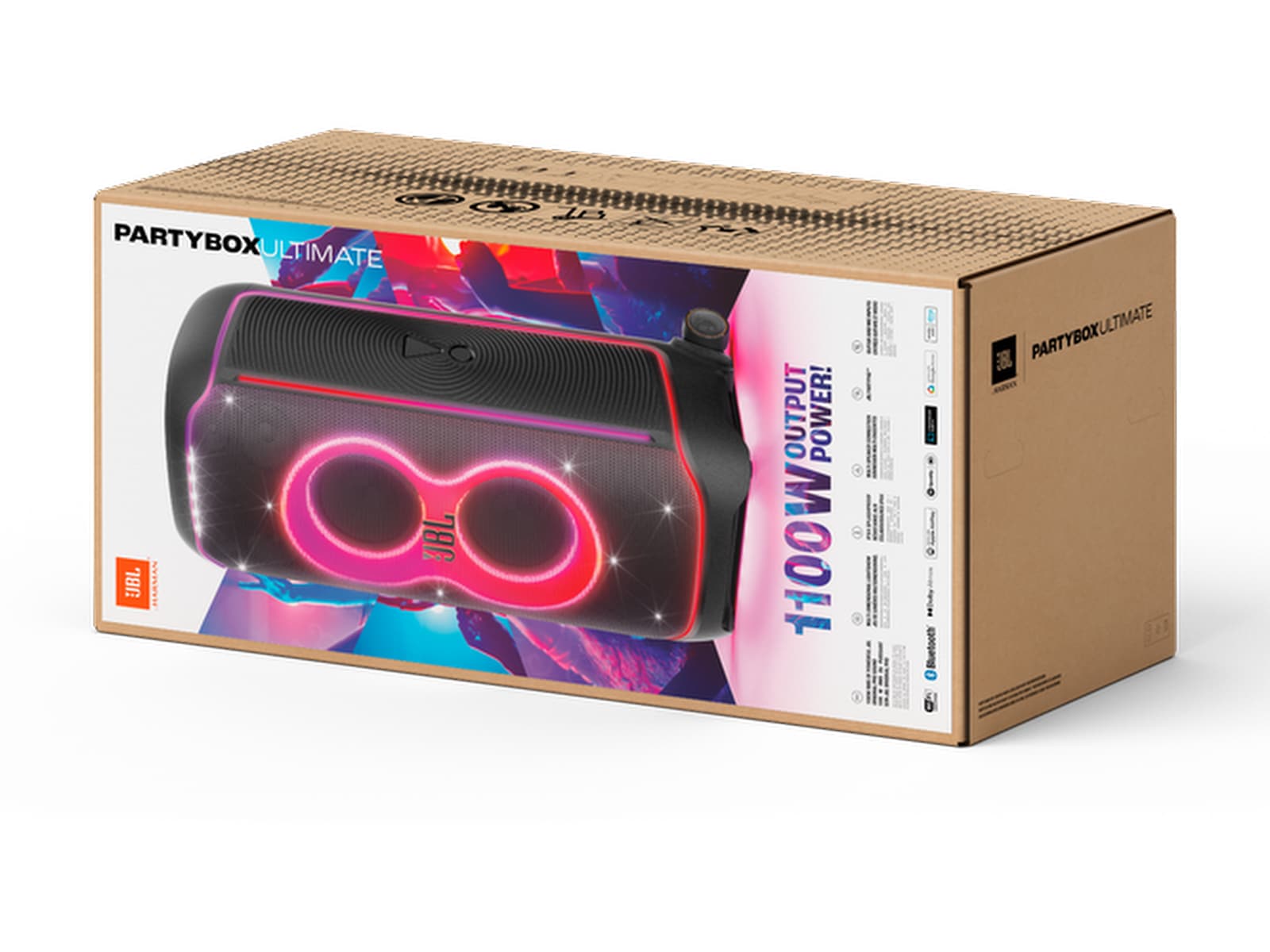 JBL PartyBox Ultimate partyhögtalare kraftfull 2-pack Trådlös / Bluetooth högtalare