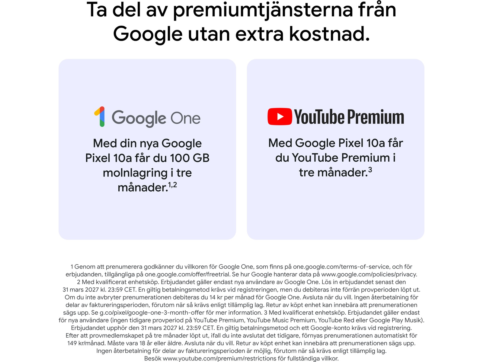 Google Pixel 10a 128GB (obsidian) Mobiltelefoner