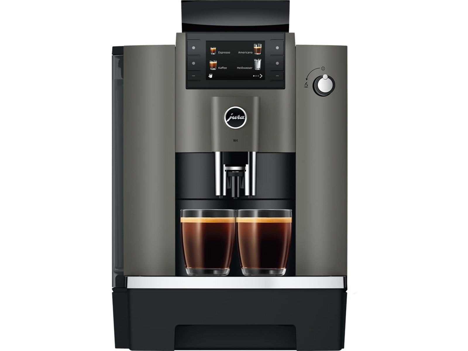 JURA W4 professionell kaffemaskin (Dark Inox) Espressomaskiner