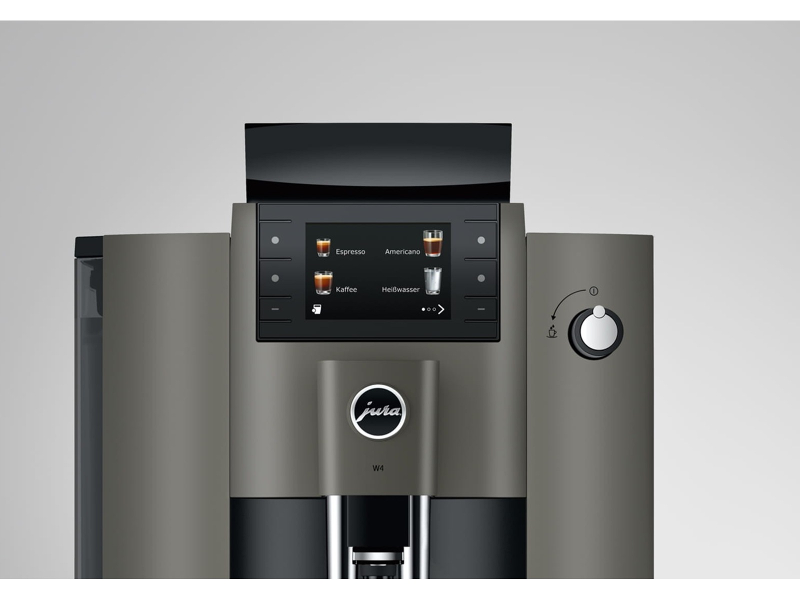 JURA W4 professionell kaffemaskin (Dark Inox) Espressomaskiner