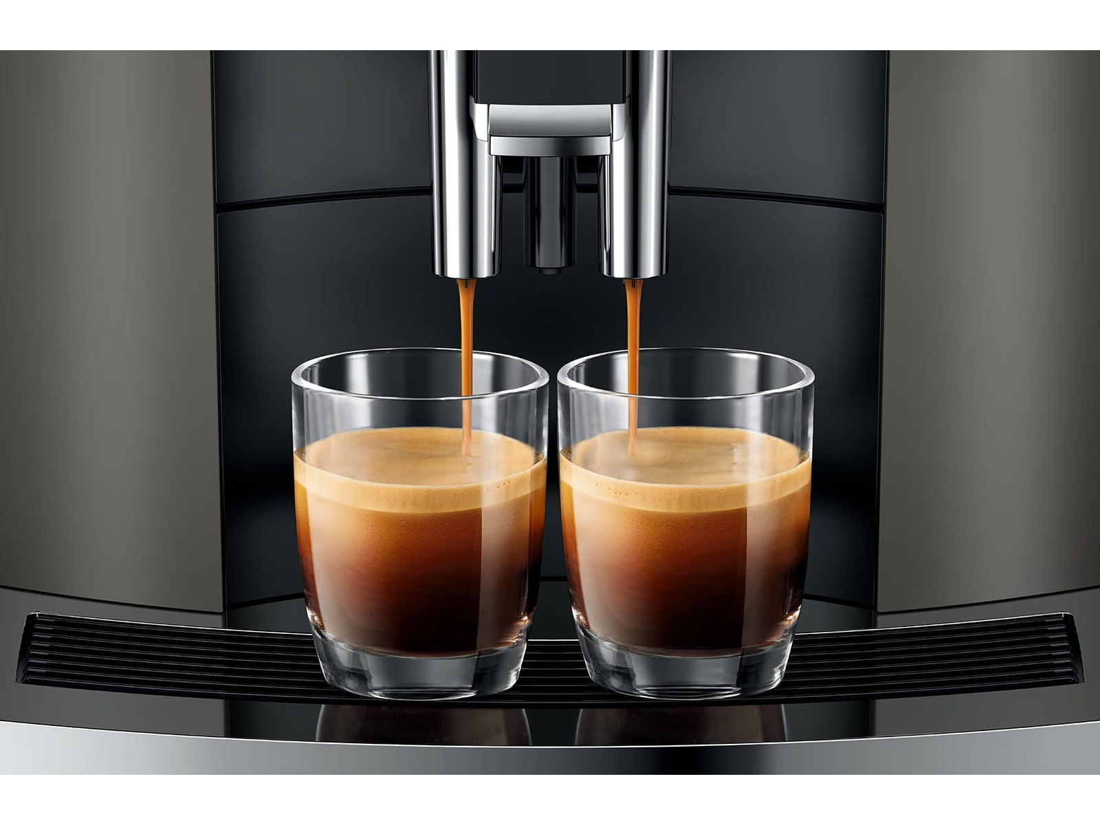 JURA W4 professionell kaffemaskin (Dark Inox) Espressomaskiner