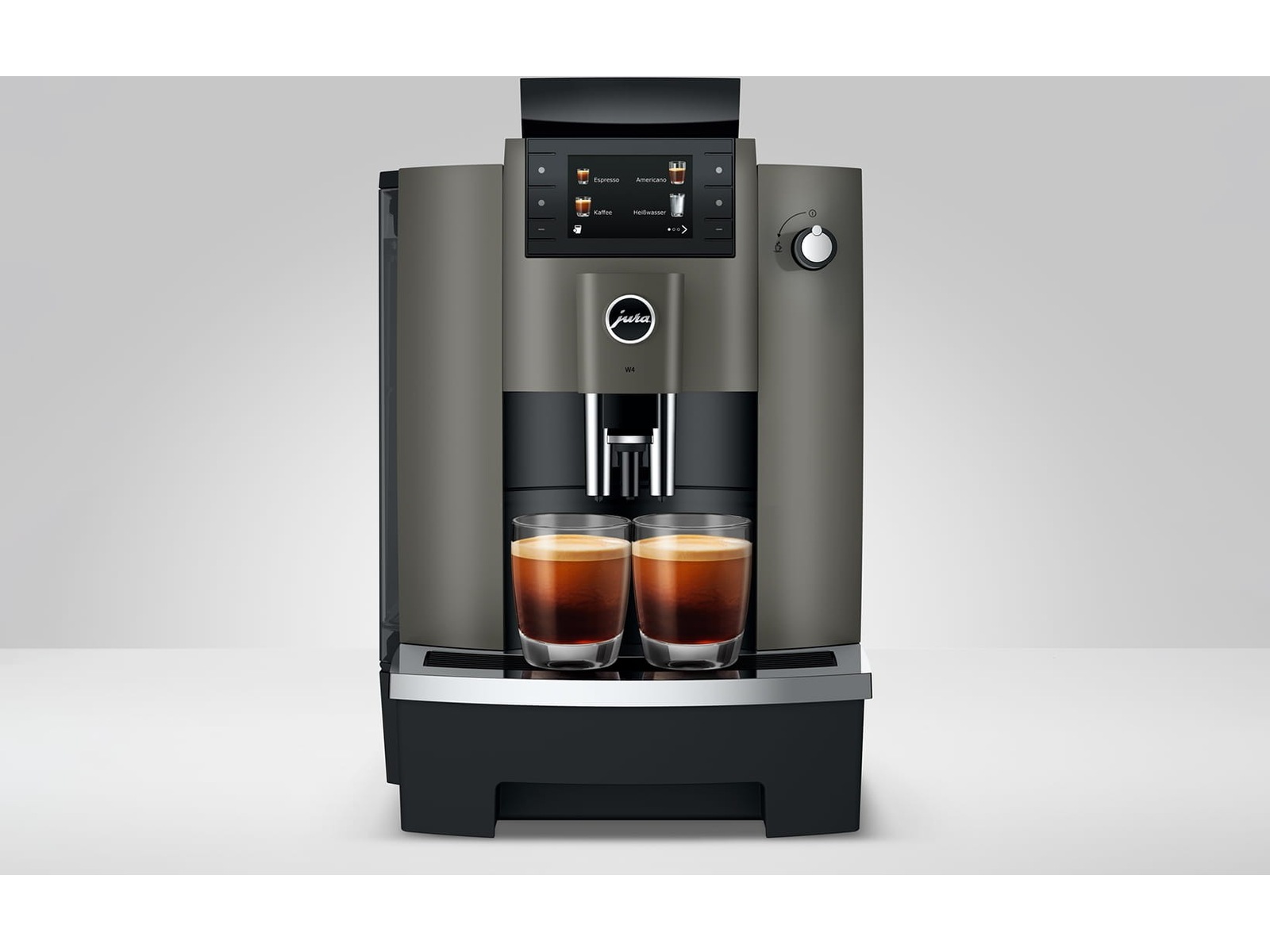JURA W4 professionell kaffemaskin (Dark Inox) Espressomaskiner