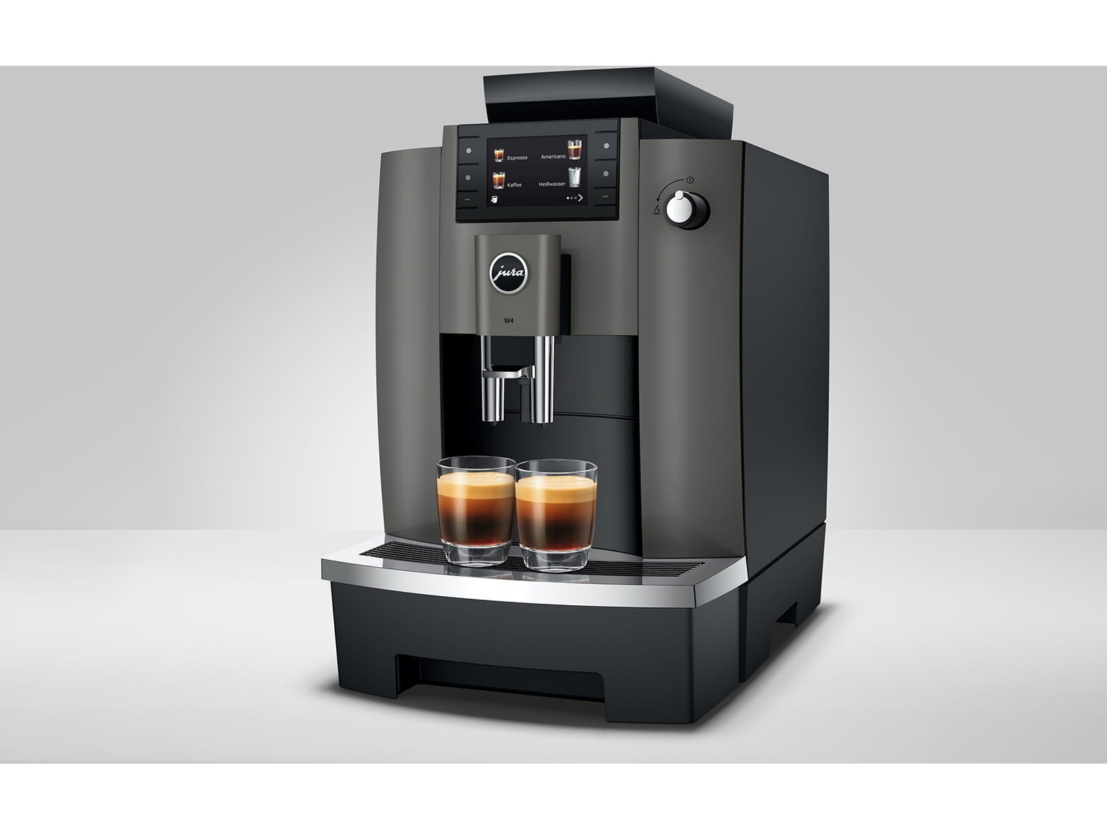 JURA W4 professionell kaffemaskin (Dark Inox) Espressomaskiner