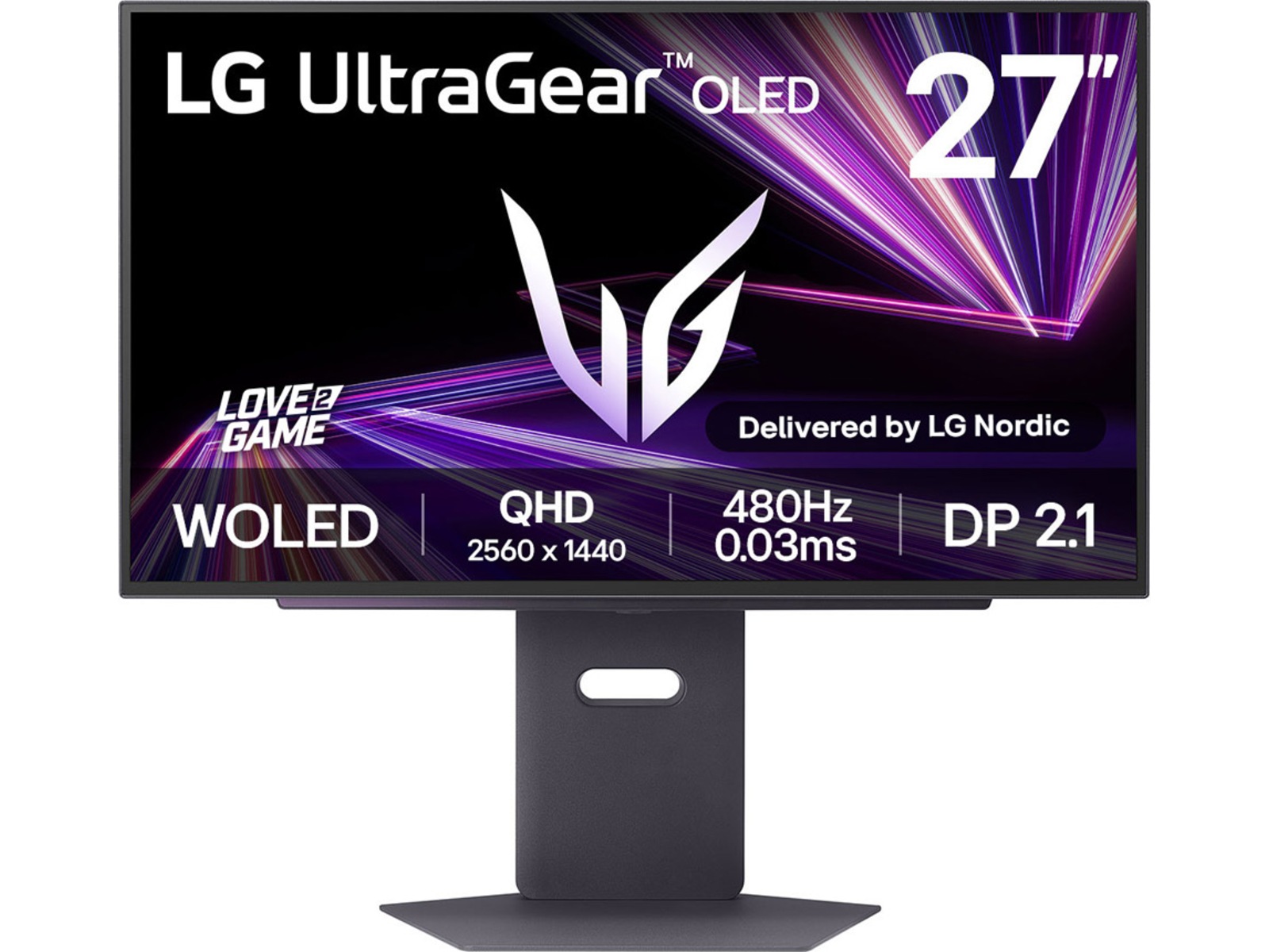 LG 27" UltraGear gamingskärm 27GX790A Gamingskärmar