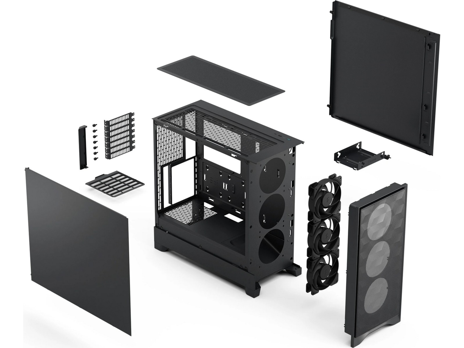 Fractal Design Pop 2 Air Solid miditorn (svart) Midi tower