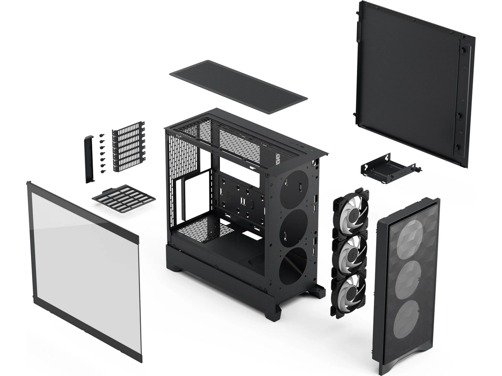 Fractal Design Pop 2 Air TG RGB mellantorn (svart) Midi tower