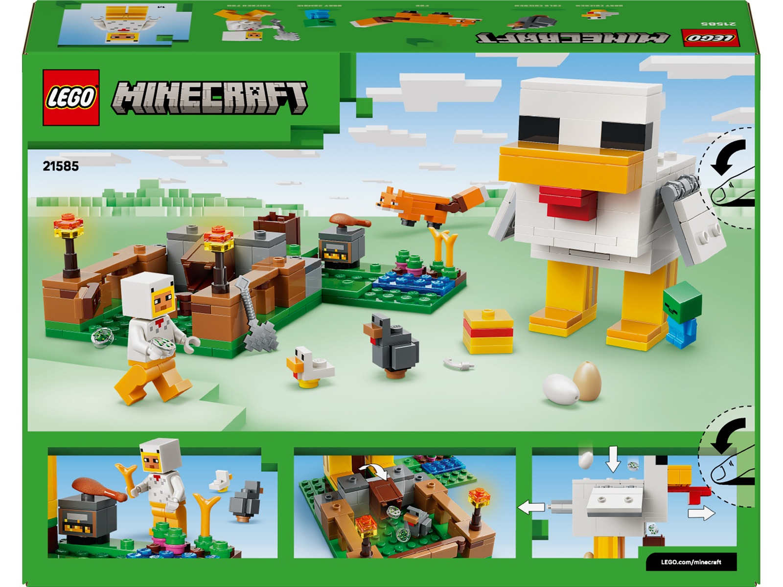 LEGO Minecraft hönsgård 21585 LEGO